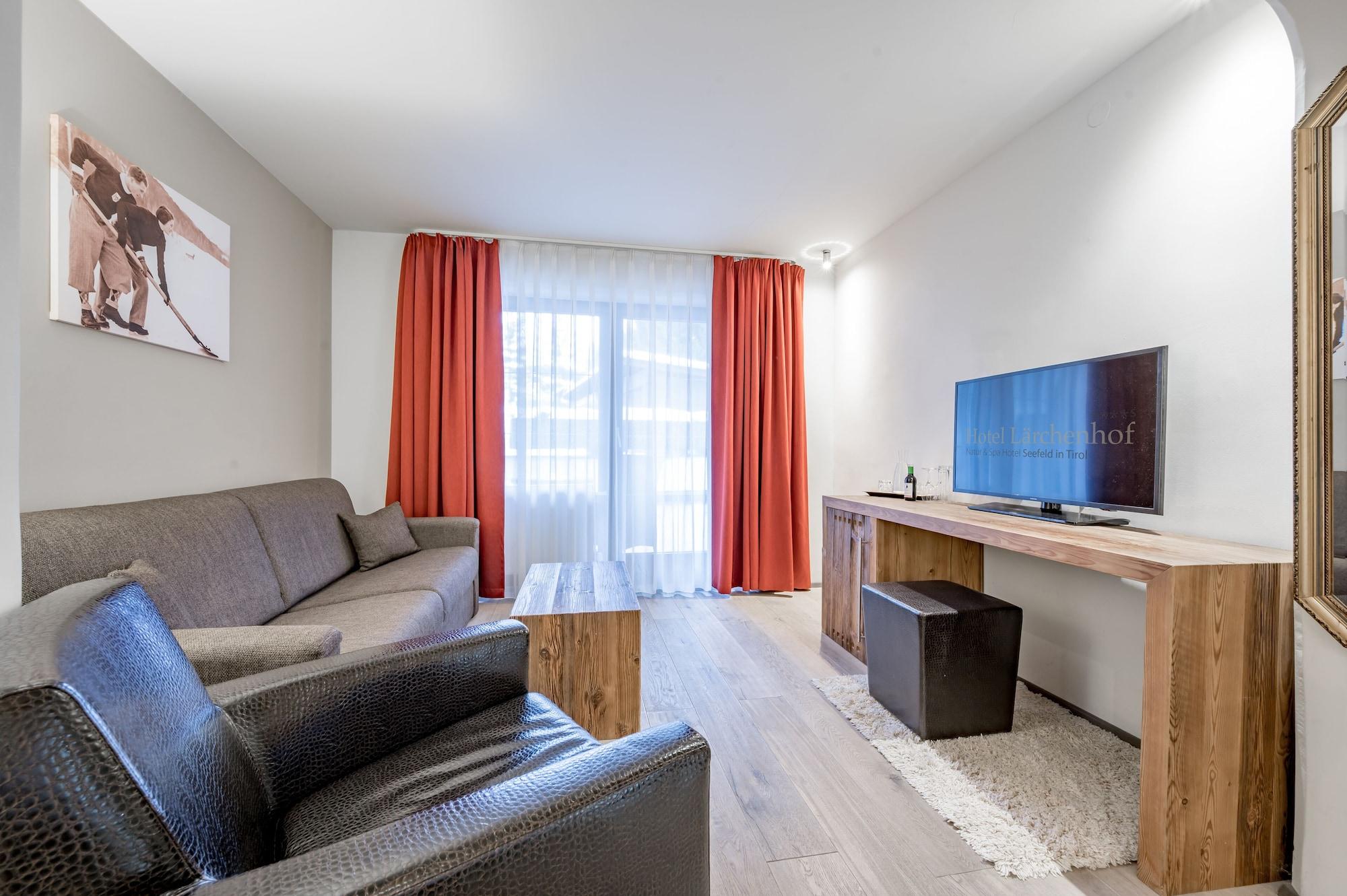 Natur & Spa Hotel Laerchenhof Зеефельд в Тироле Экстерьер фото